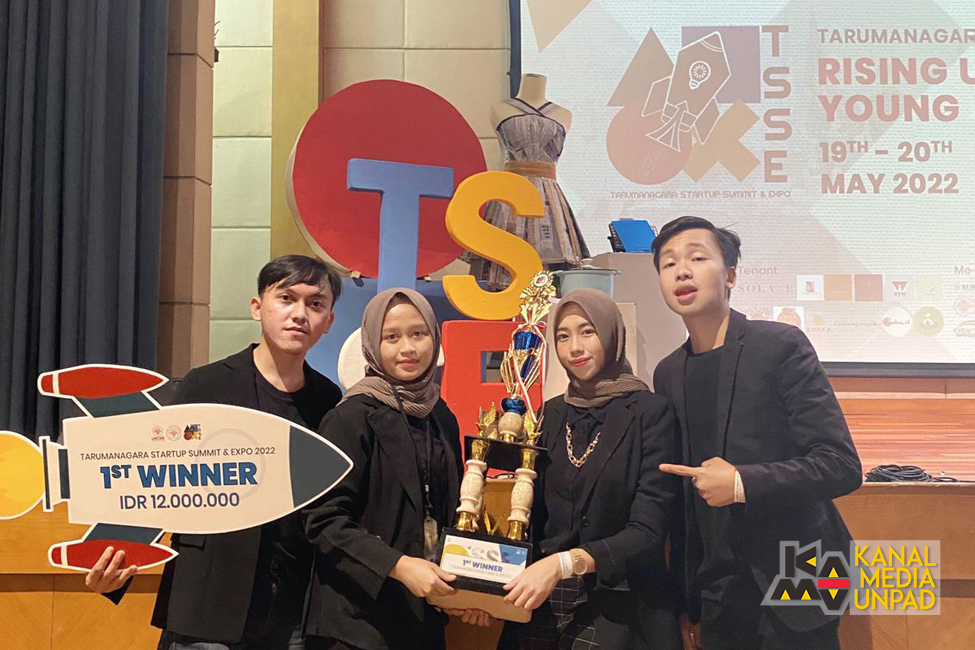 Hebat! Tim “Kokro” Unpad Juarai Kompetisi “Tarumanagara Startup Summit Expo 2022”