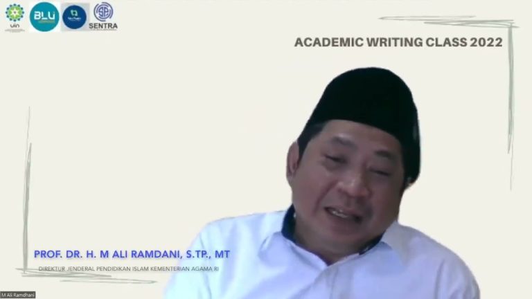Dirjen Pendis: Memelihara Tradisi Kepenulisan sebagai Artefak Akademik