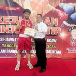 Keren! Aby Ramadhan, Siswa MTsN 3 Kota Surabaya Juara I Tinju Amatir Jatim