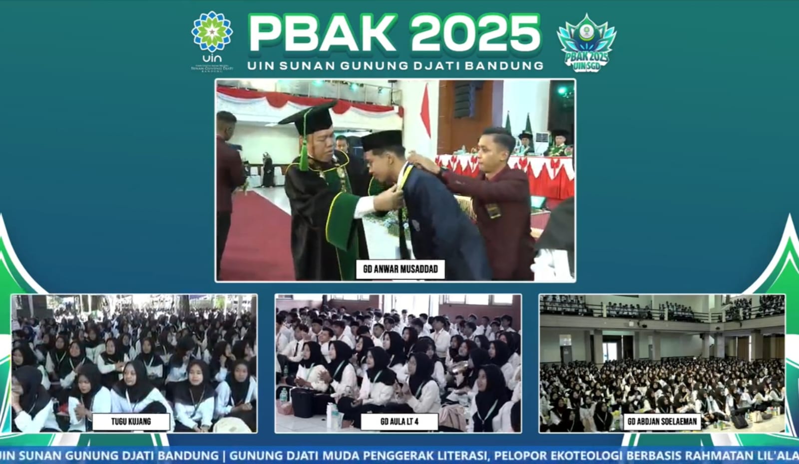 Momen PBAK, UIN Bandung Pelopori Pergerakan Ekoteologi
