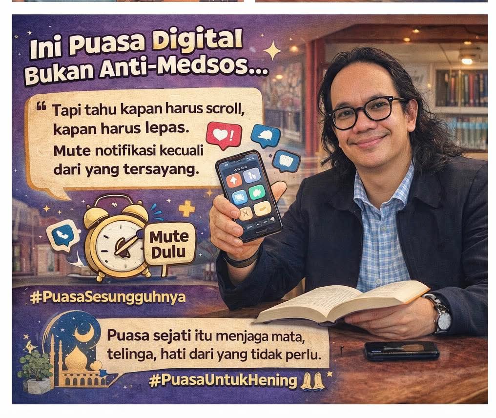 Puasa dari Medsos, Mungkinkah?