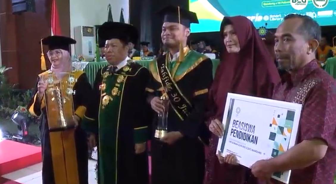 Rektor UIN Bandung Ajak Lulusan Menjadi Sosok yang Cerdas Spiritual Tangguh Digital