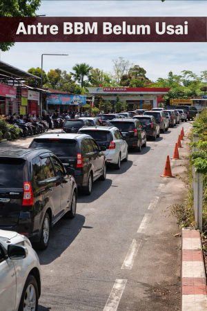 Nestapa Lebaran, Antrean yang Tak Mau Usai