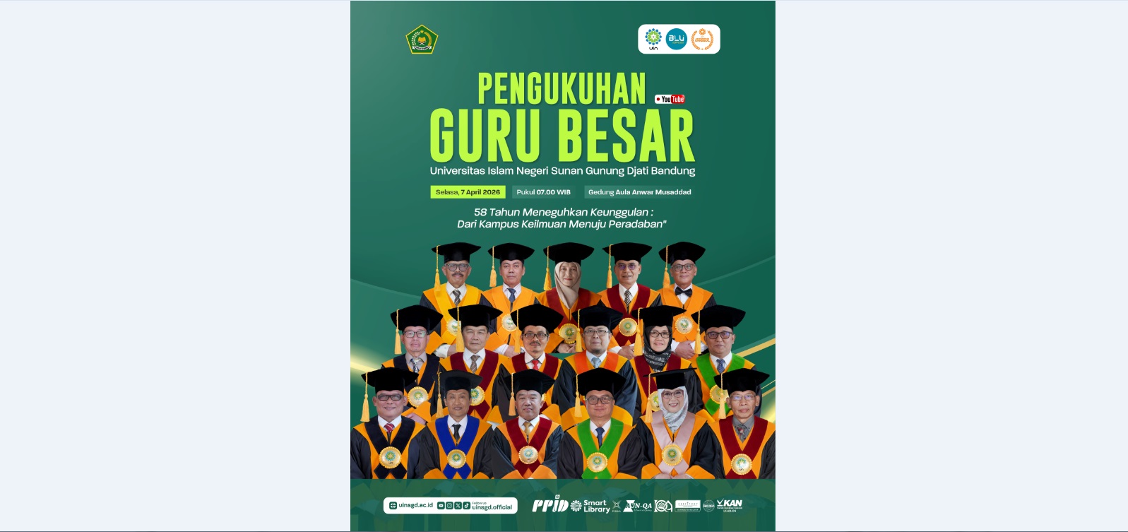 Guru Besar Pelita Peradaban yang Menerangi Arah Bangsa