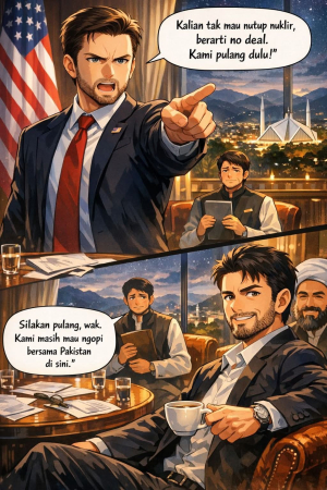 Perundingan Damai Gagal, Siap-siap Iran vs Amerika Perang Lagi