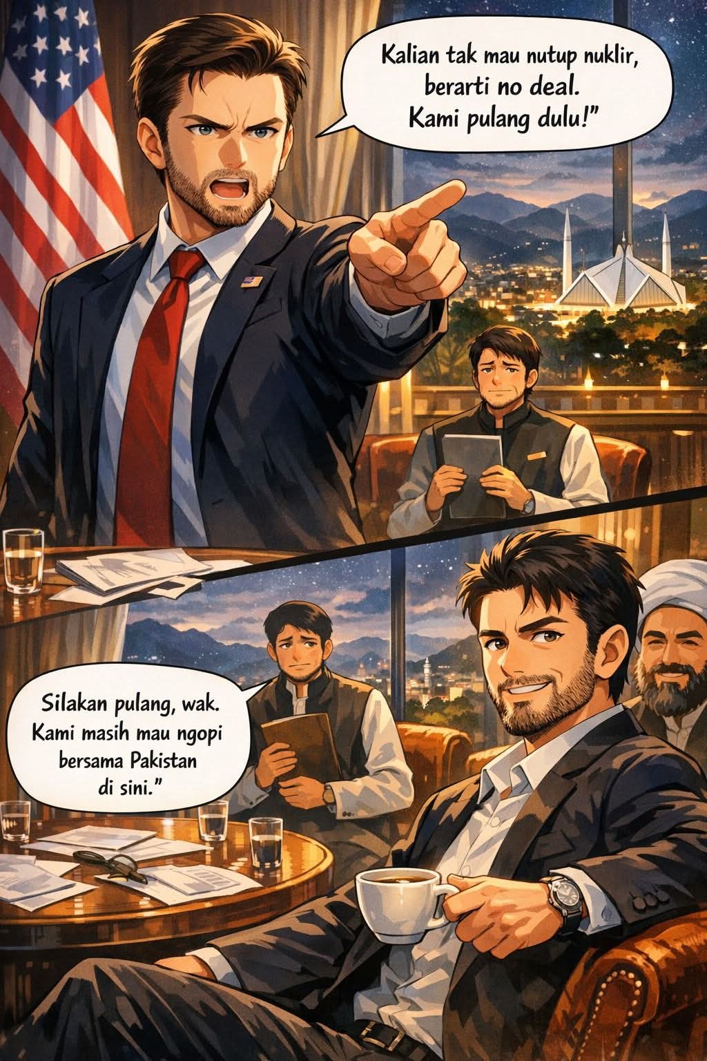 Perundingan Damai Gagal, Siap-siap Iran vs Amerika Perang Lagi