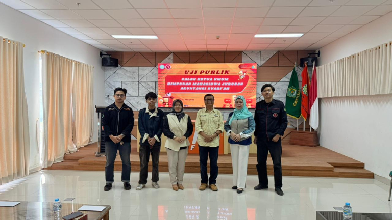 Siapkan Estafet Kepemimpinan, Akuntansi Syariah UIN Bandung Gelar Uji Publik Calon Ketua Umum HMJ