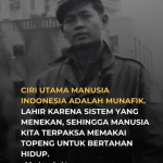 Munafik, Akar dari Banyak Masalah Indonesia 