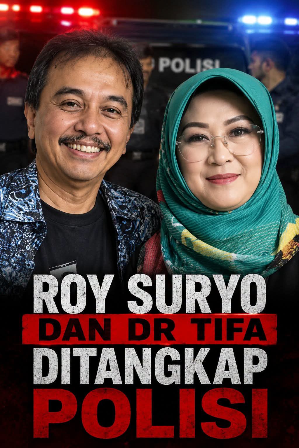 Akhirnya Roy Suryo dan dr Tifa Ditangkap, Termul Sepertinya Senang