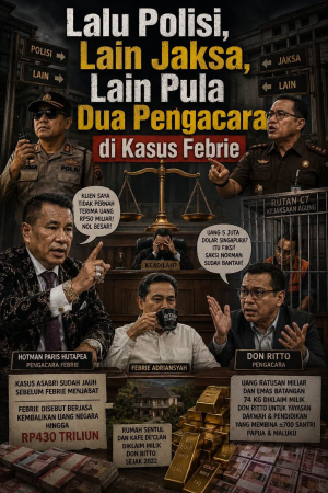 Lalin Polisi, Lain Jaksa, Lain Pula Dua Pengacara di Kasus Febrie