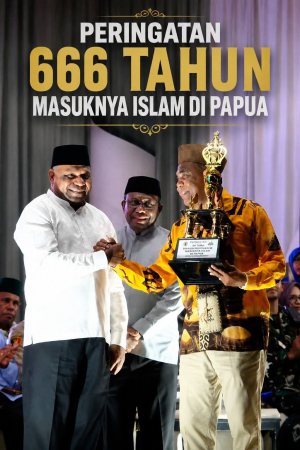 Luar Biasa Ramai Peringatan 666 Tahun Masuknya Islam di Tanah Papua