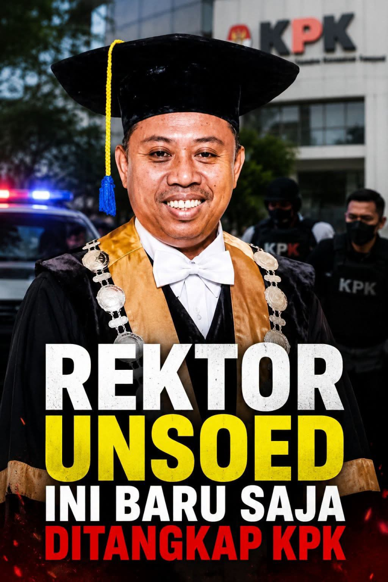 Mengenal Rektor Unsoed yang Baru Saja Ditangkap KPK
