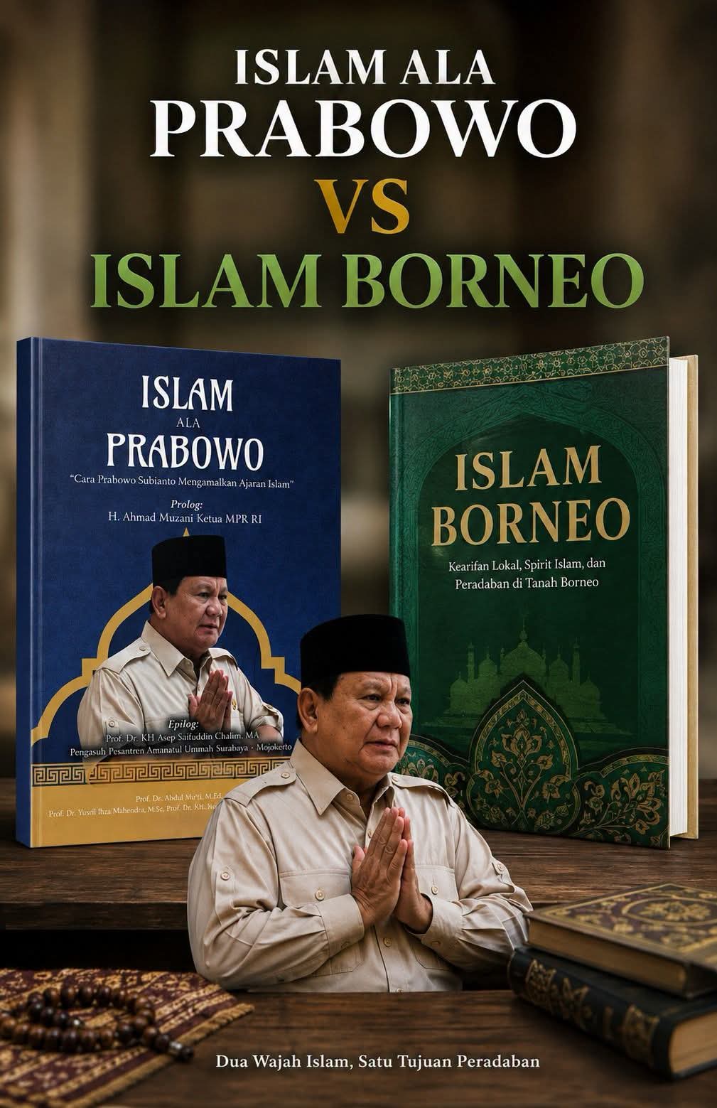 Islam ala Prabowo vs Islam Borneo