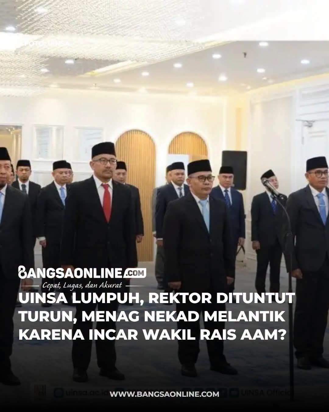 Dua UIN yang Bermasalah