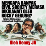 Mengapa Banyak Civil Society Merasa Dikhianati oleh Rocky Gerung?