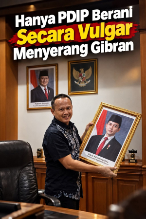 Hanya PDIP Berani secara Vulgar Menyerang Gibran