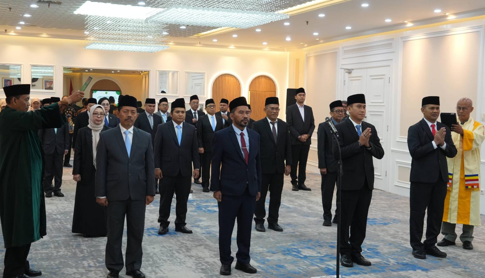 Menag Lantik Pimpinan PTKN dan Pejabat Manajerial, Penerapan Talent Pool